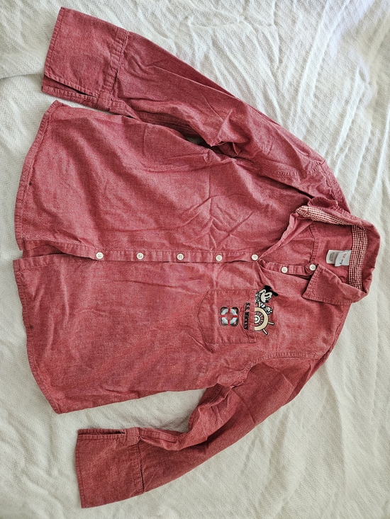 Disney Tops - Vintage Mickey Mouse Button-Up Shirt